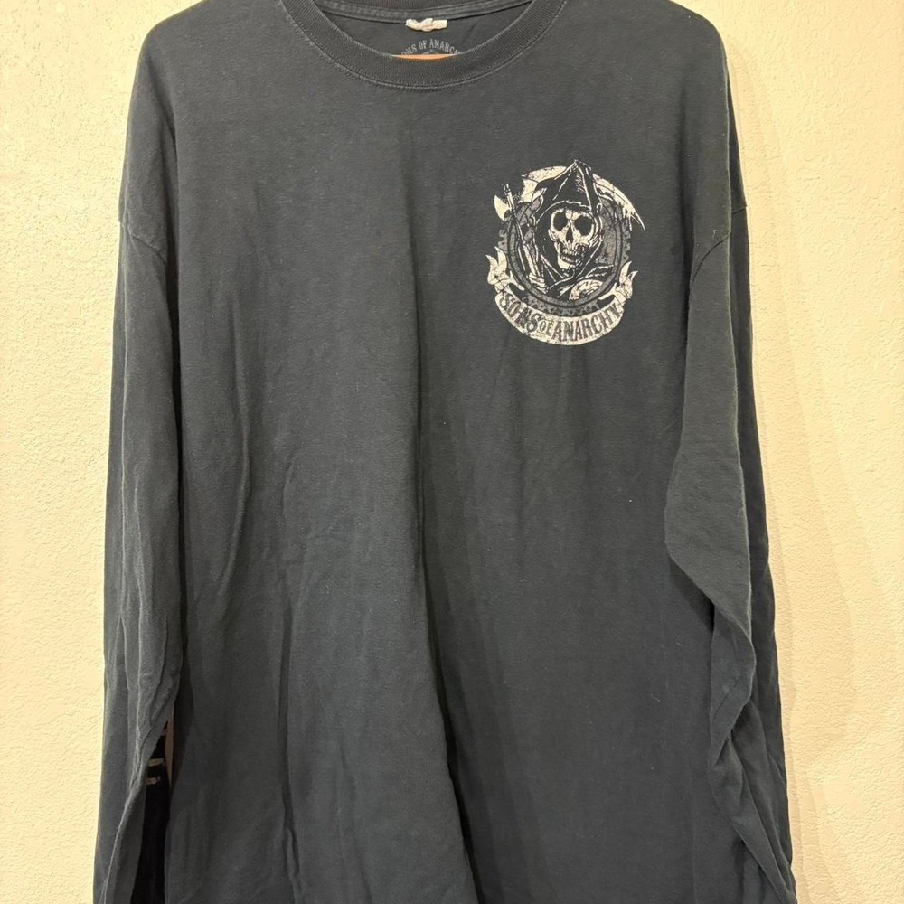 Black Sons of Anarchy long sleeve shirt